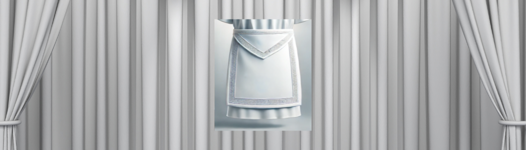 Le tablier d'apprenti : Symbole fondamental dans la Franc-Maçonnerie