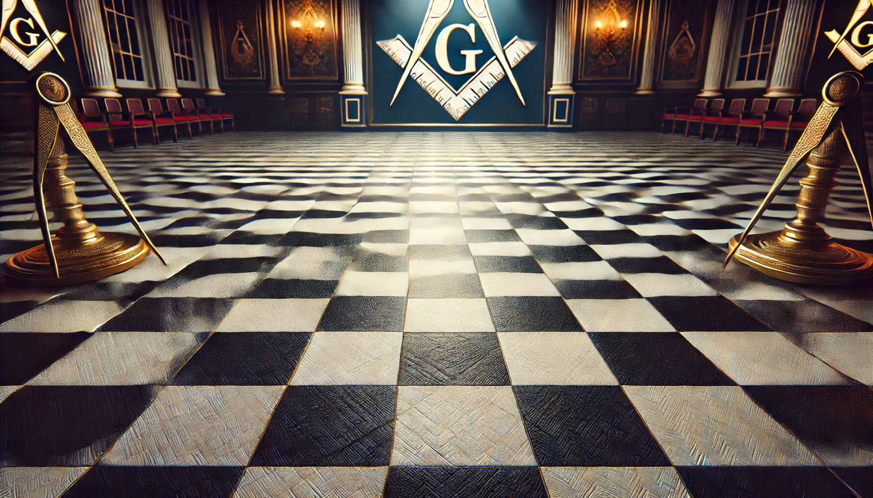 Le symbolisme du sol en damier en Franc-Maçonnerie : Dualité et Harmonie