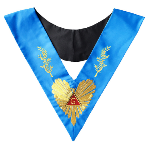 Sautoir Vénérable Maître Rite Français Moderne — Luxe