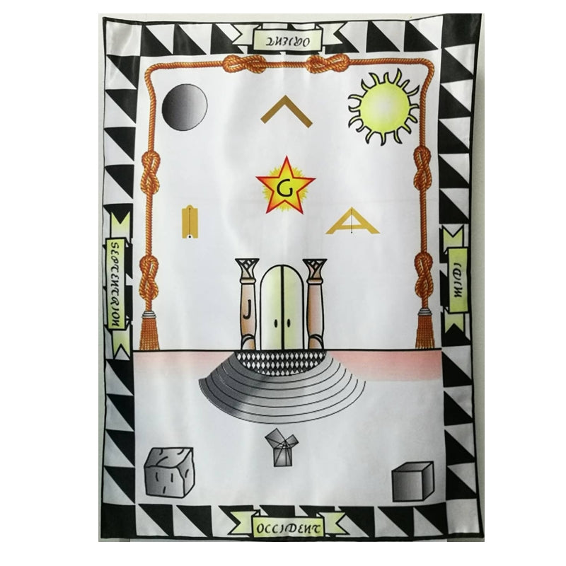 Tapis de loge maçonnique - 1er & 2nd degré RER