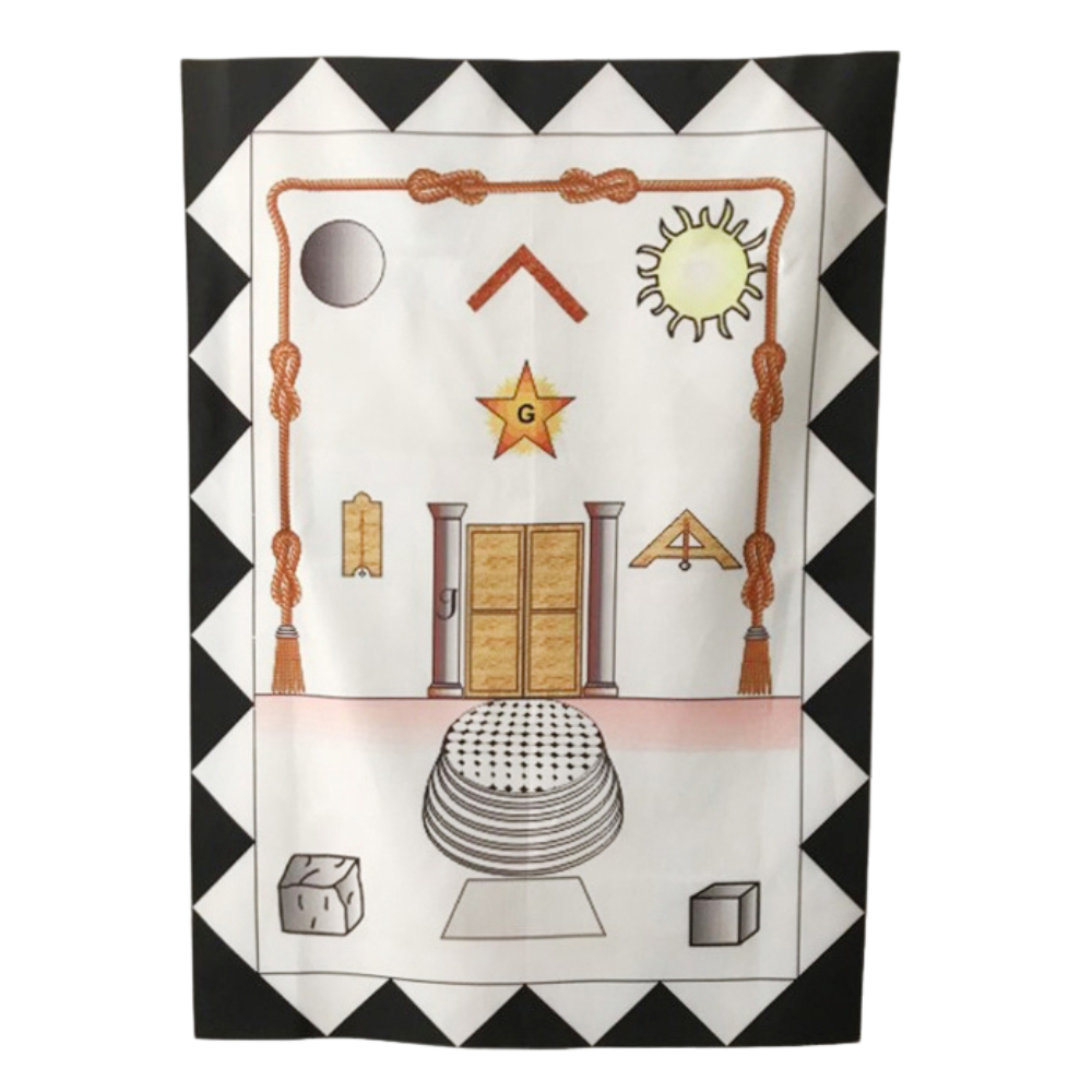 Tapis de loge maçonnique - 1er & 2nd degré RER