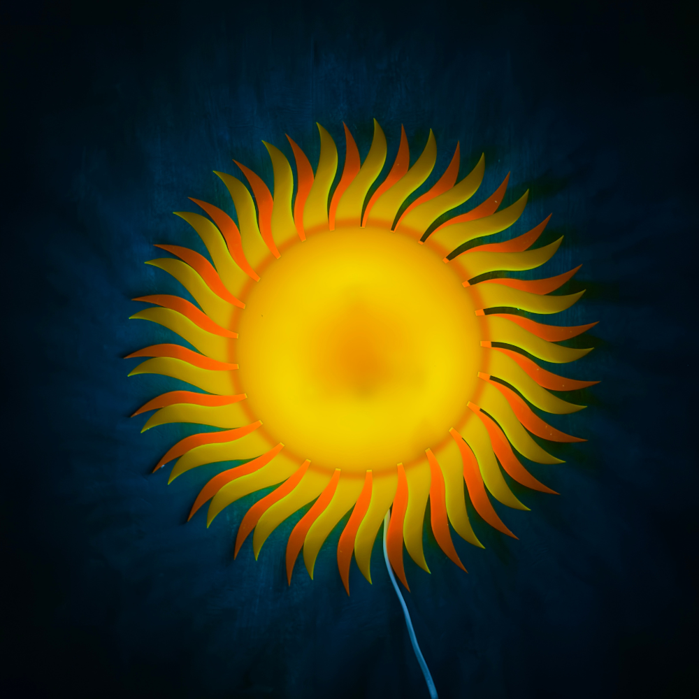 Soleil maçonnique LED - électrique