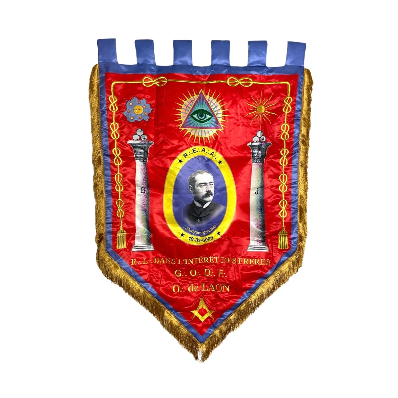 Bannière de loge sur-mesure (50 x 70cm)