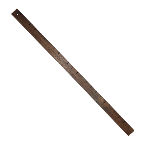 Règle maçonnique en bois - 24 divisions
