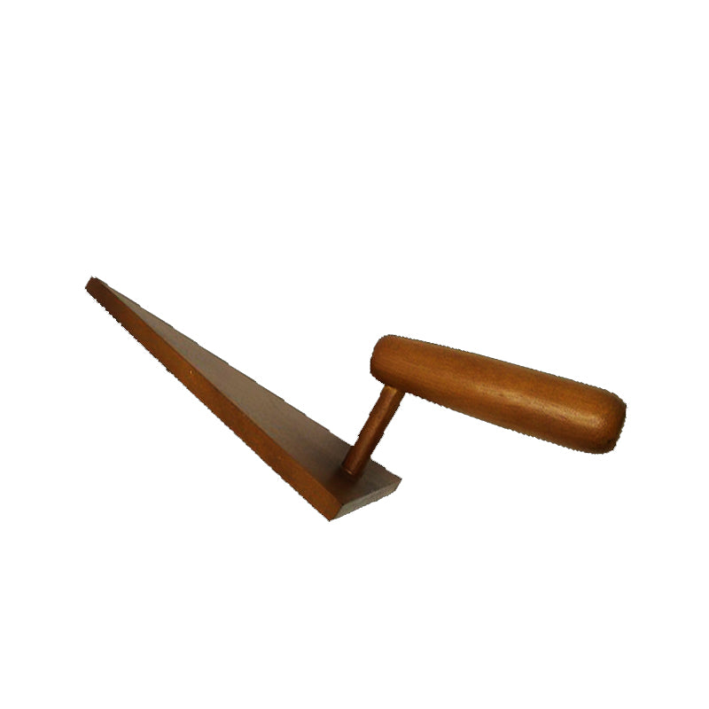 Truelle maçonnique en bois