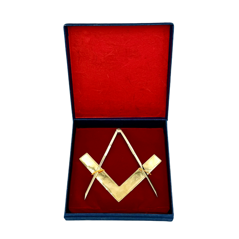 Coffret Équerre Compas maçonnique