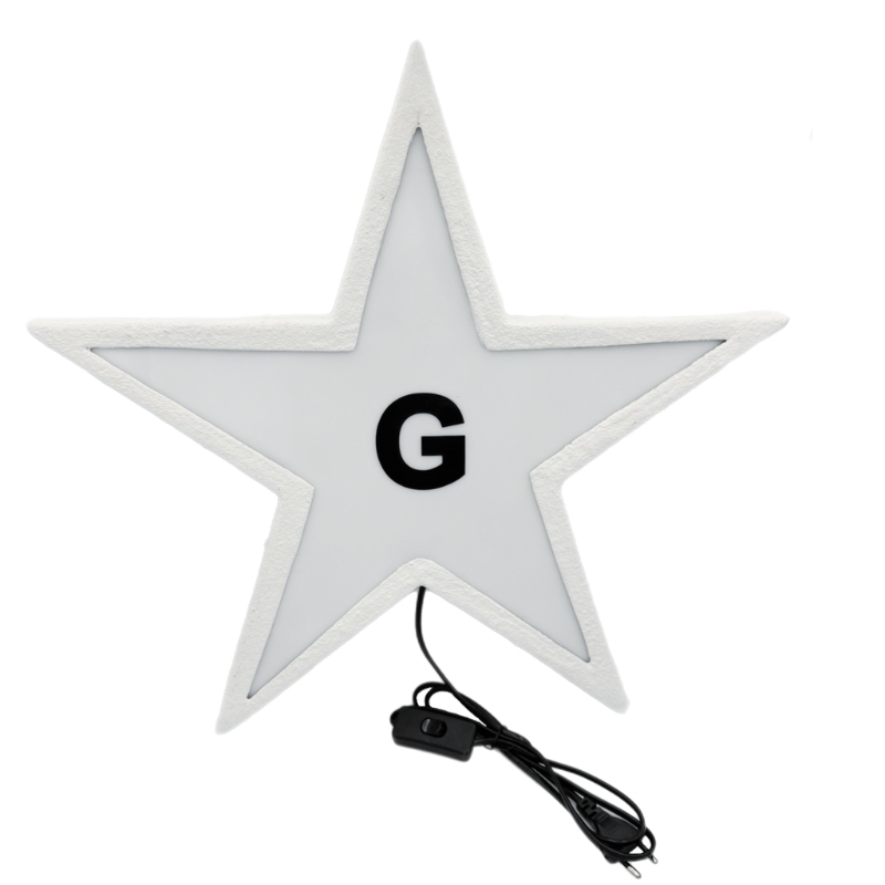 Étoile flamboyante maçonnique - électrique