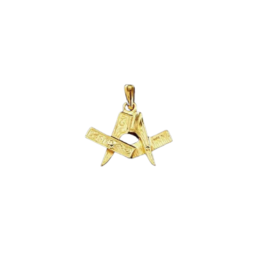 Pendentif Compas sur Équerre - 1