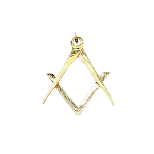 Pendentif Compas sur Équerre - 2