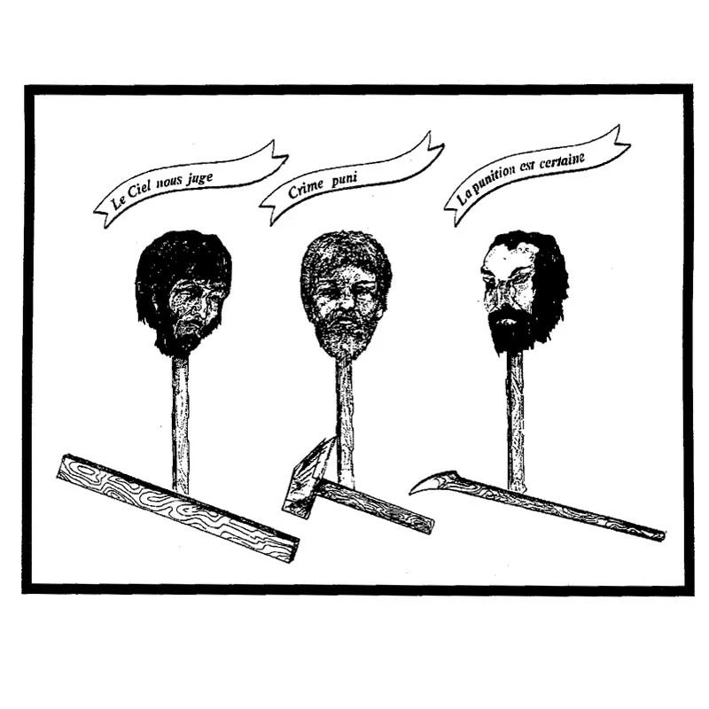 Tapis de loge maçonnique - 1er Ordre Grand Chapitre Les 3 Scélérats