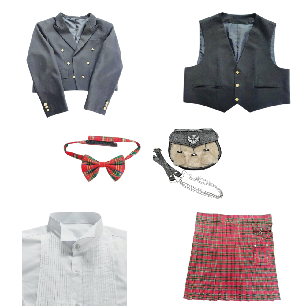 Ensemble Complet Kilt Écossais Rite Standard d’Écosse