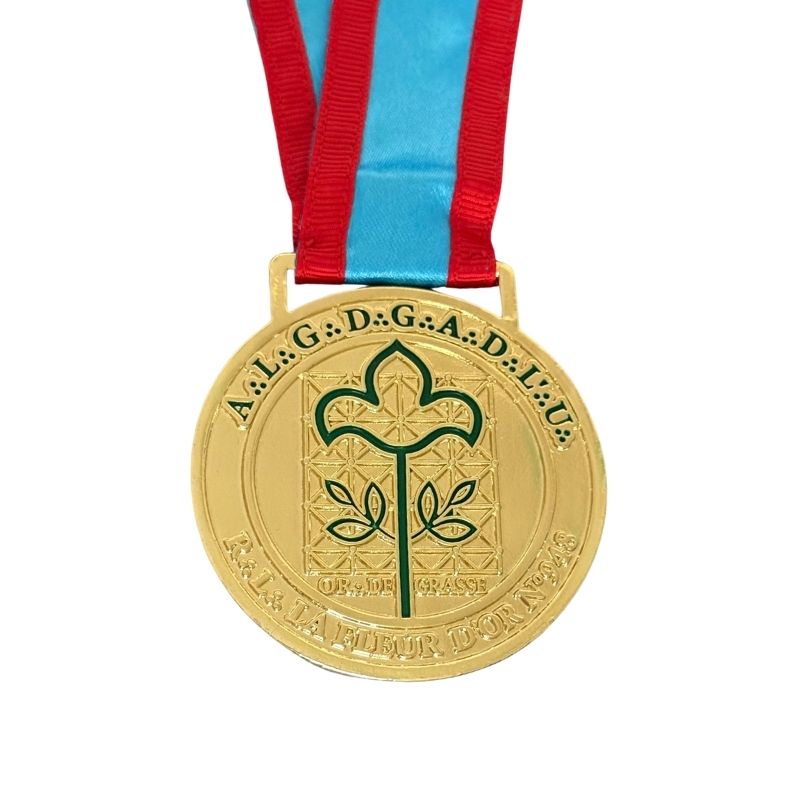 Médaille maçonnique personnalisée sur-mesure
