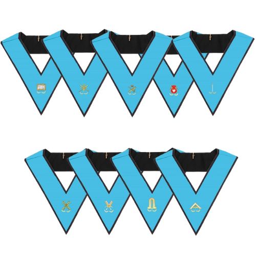 Ensemble 9 Sautoirs 4ème degré REAA