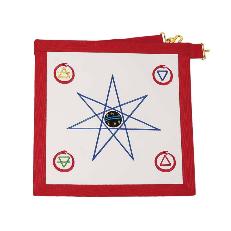 Tablier 20ème degré Philosophe Hermétique - Grand Ordre Égyptien