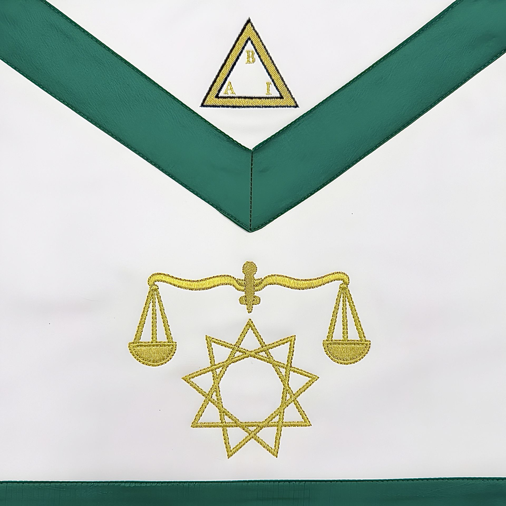 Tablier 8ème degré REAA - Intendant des Bâtiment