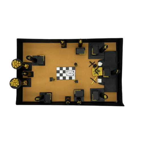 Reproduction Temple maçonnique - grand format