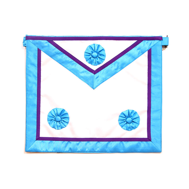 Tablier Maître Memphis Misraïm — 3 Rosettes