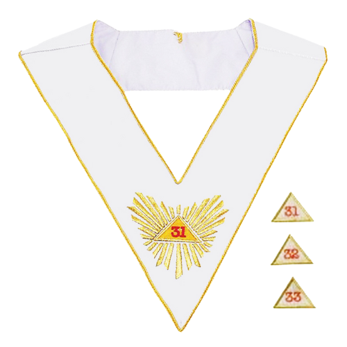 Sautoir 32ème degré REAA - Souverain Grand Inspecteur Général