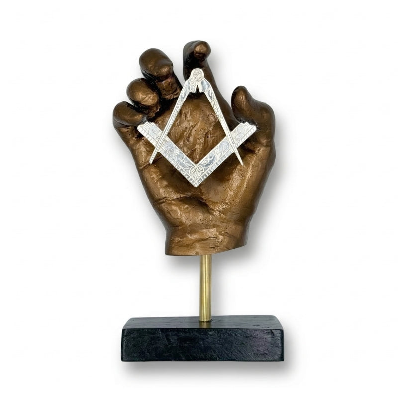 Statue Maçonnique Equerre Compas