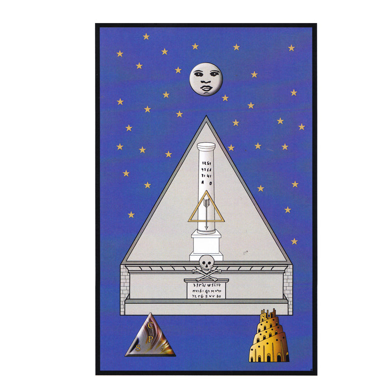 Tapis de loge maçonnique 21ème degré REAA - Noachite Chevalier Prussien