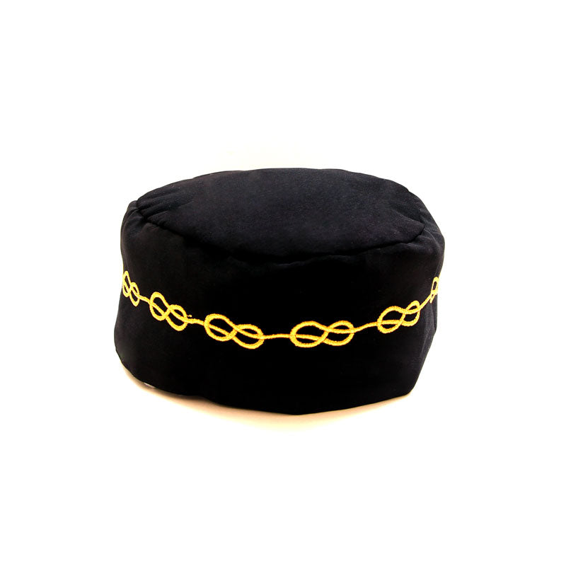 Toque maçonnique - broderie Lac d'Amour