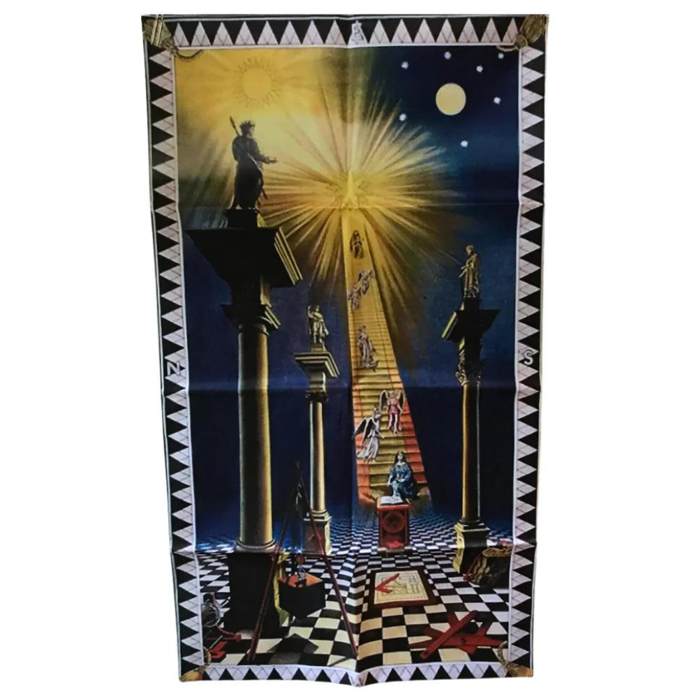 Tapis de loge maçonnique - 1er degré Émulation