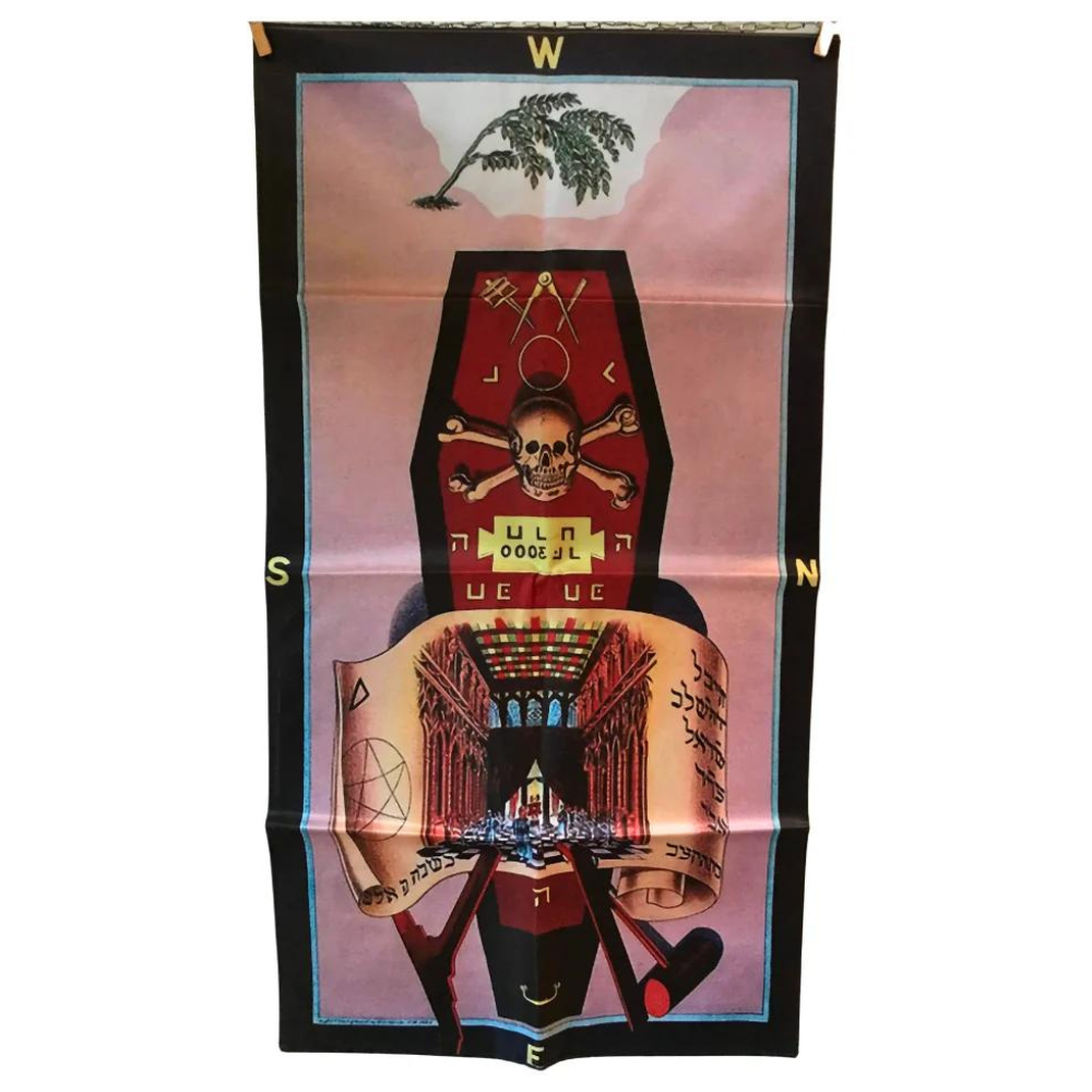 Tapis de loge maçonnique - 3ème degré Émulation
