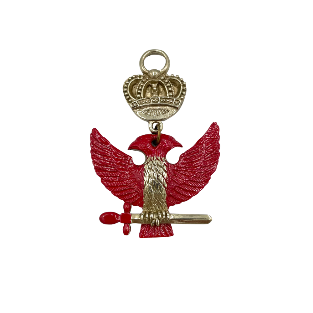 Bijou Aigle Rouge 12° degré - Rite de Memphis