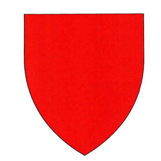 Blason Rouge Chevalier d'Orient 15° degré - REAA